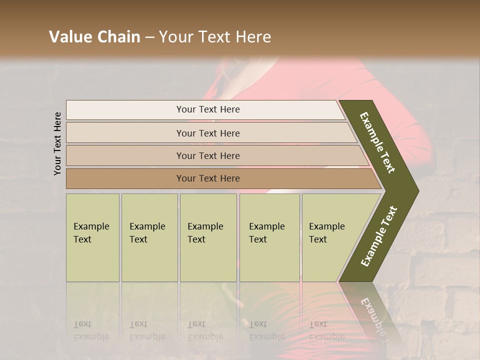 Female Human Hair PowerPoint Template