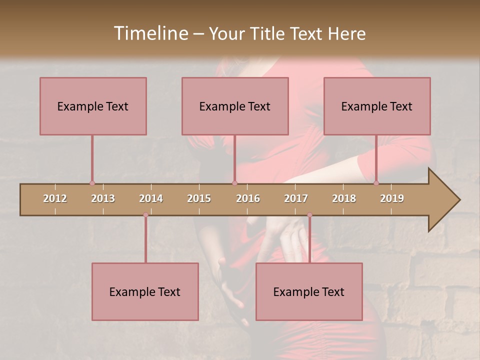 Female Human Hair PowerPoint Template