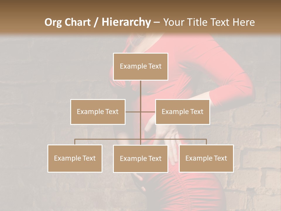 Female Human Hair PowerPoint Template