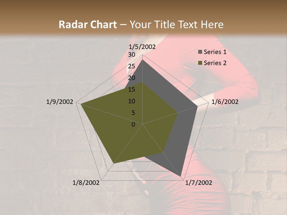 Female Human Hair PowerPoint Template