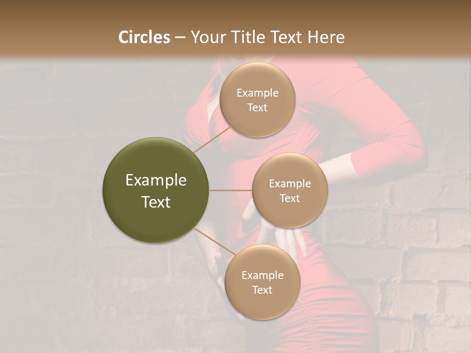 Female Human Hair PowerPoint Template