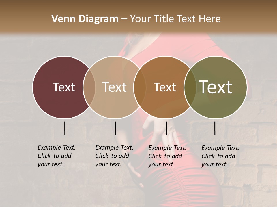 Female Human Hair PowerPoint Template