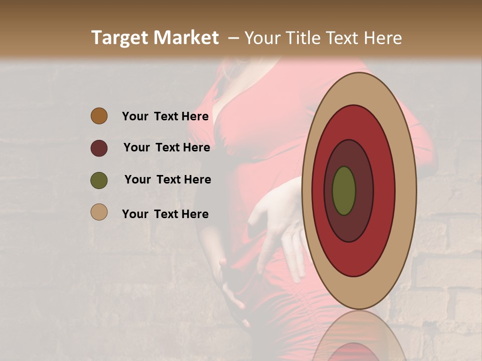 Female Human Hair PowerPoint Template