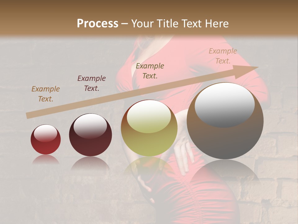 Female Human Hair PowerPoint Template