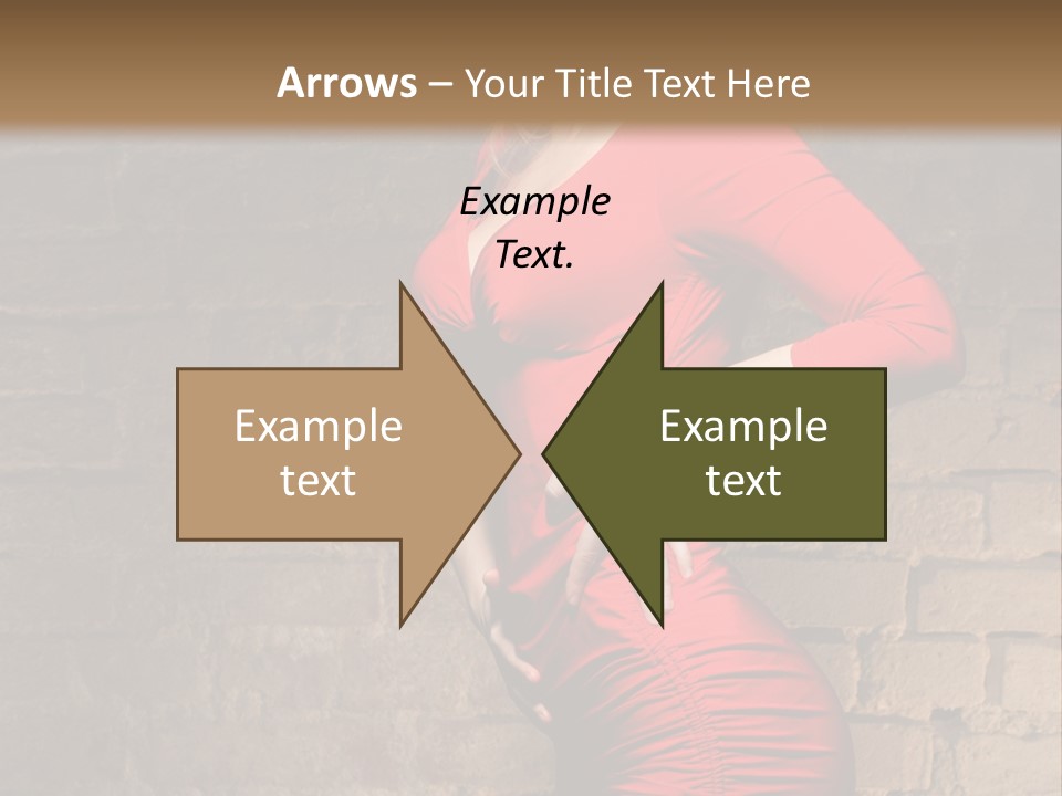 Female Human Hair PowerPoint Template