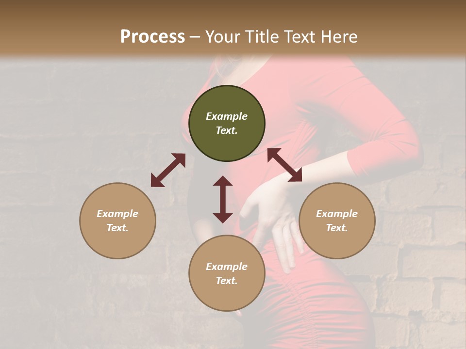Female Human Hair PowerPoint Template
