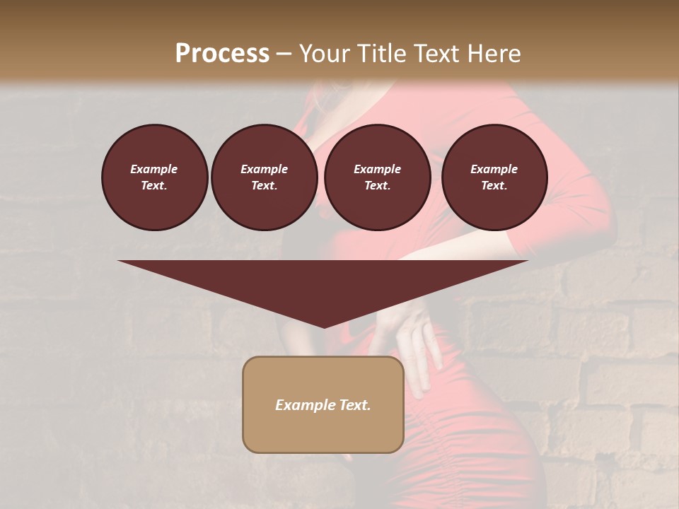 Female Human Hair PowerPoint Template