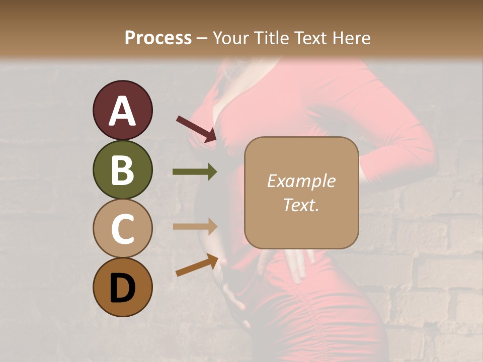 Female Human Hair PowerPoint Template