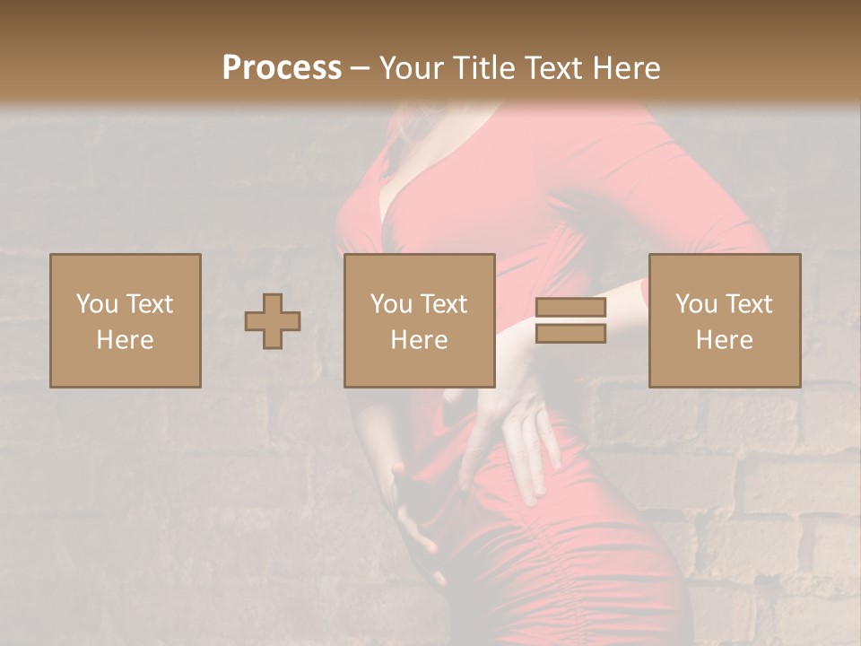 Female Human Hair PowerPoint Template