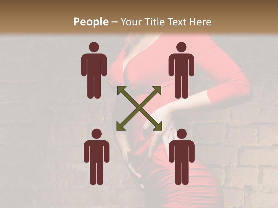 Female Human Hair PowerPoint Template