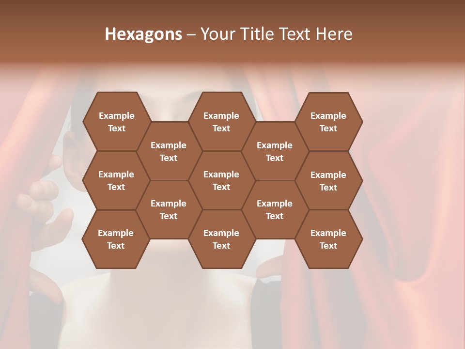 Bokeh Caucasian Friendship PowerPoint Template