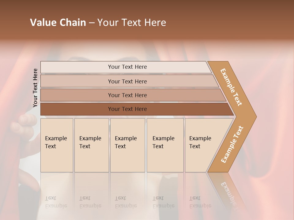 Bokeh Caucasian Friendship PowerPoint Template