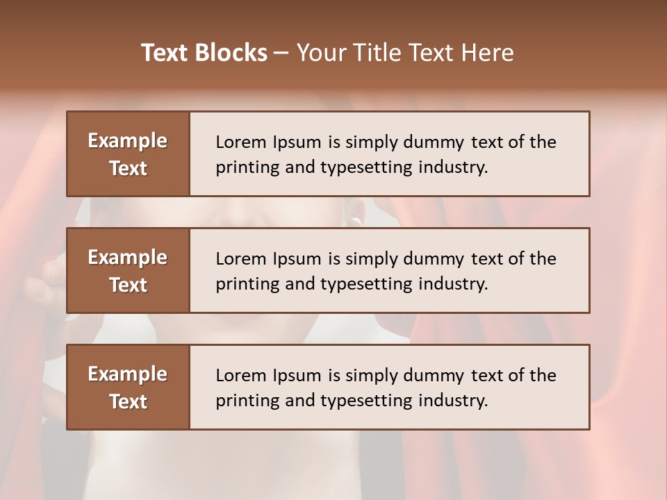 Bokeh Caucasian Friendship PowerPoint Template