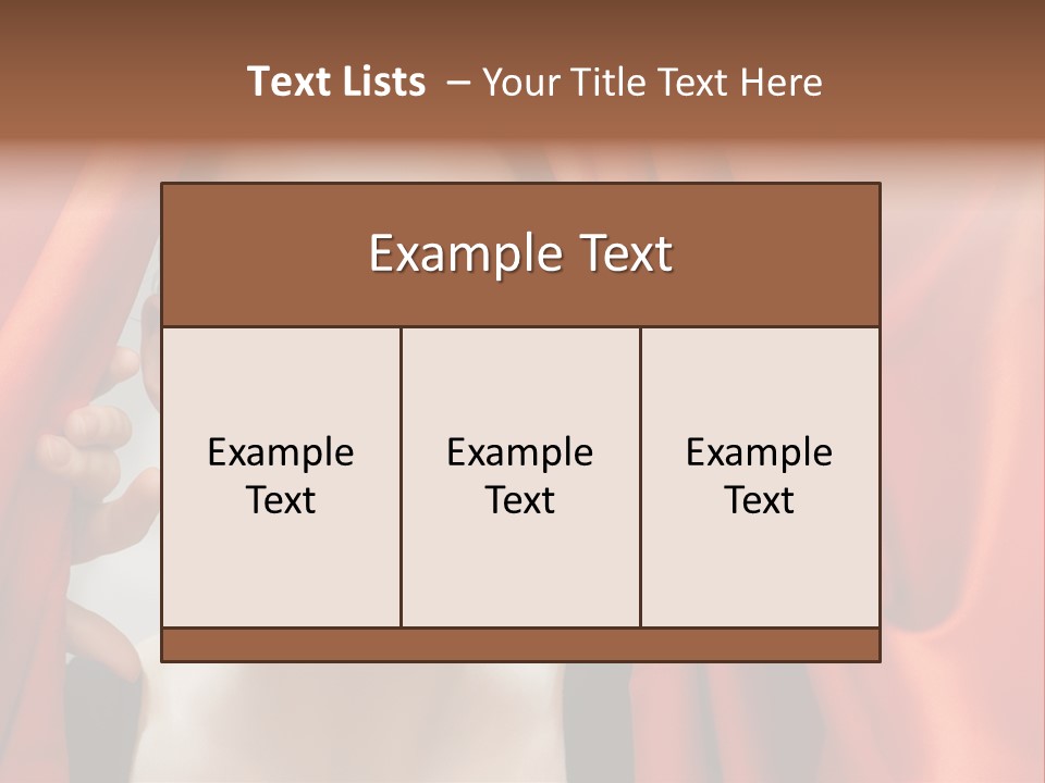 Bokeh Caucasian Friendship PowerPoint Template