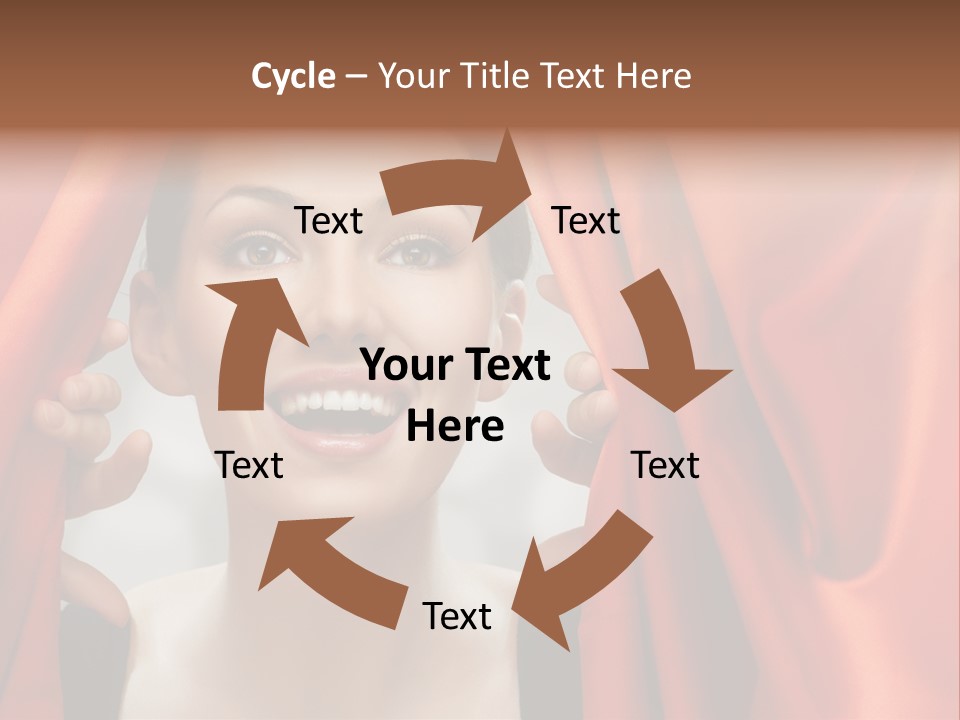 Bokeh Caucasian Friendship PowerPoint Template