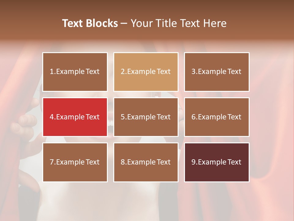 Bokeh Caucasian Friendship PowerPoint Template