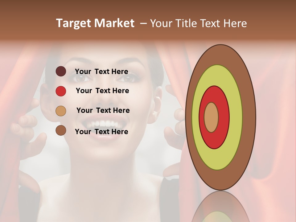 Bokeh Caucasian Friendship PowerPoint Template