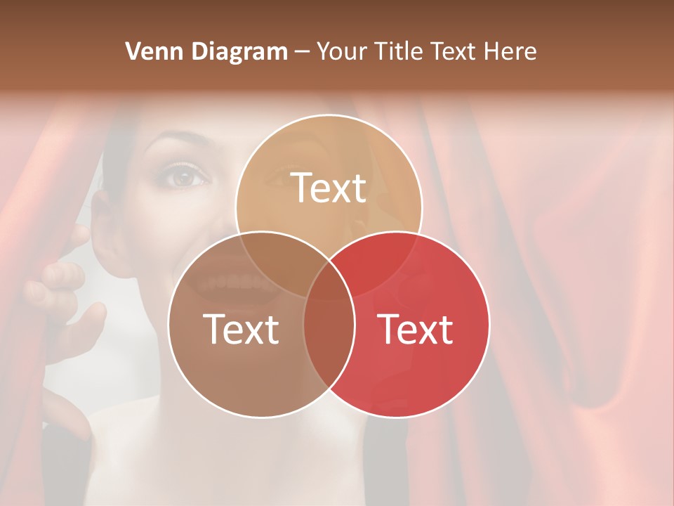 Bokeh Caucasian Friendship PowerPoint Template