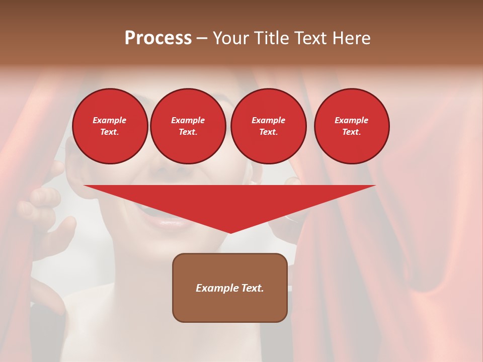 Bokeh Caucasian Friendship PowerPoint Template