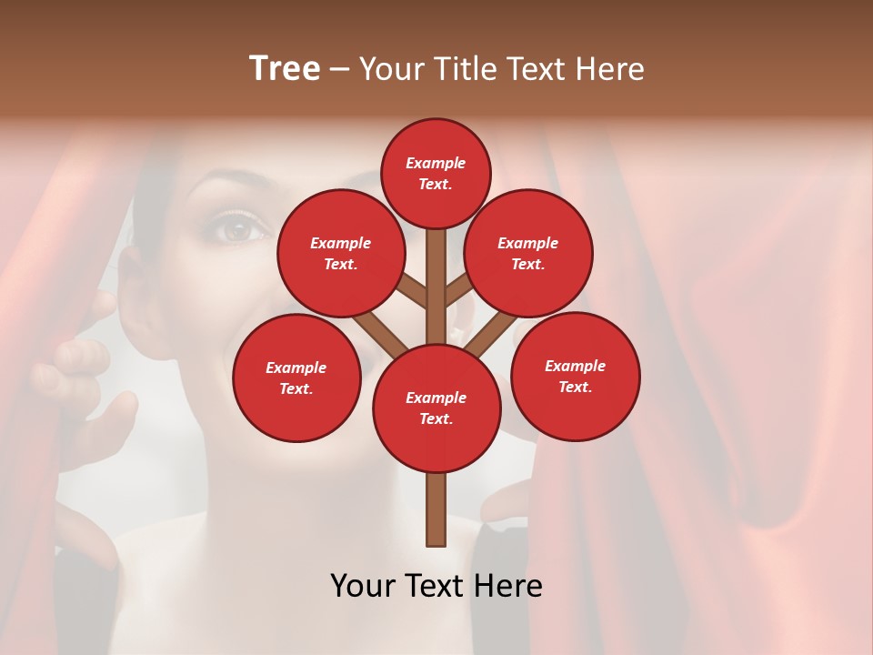 Bokeh Caucasian Friendship PowerPoint Template