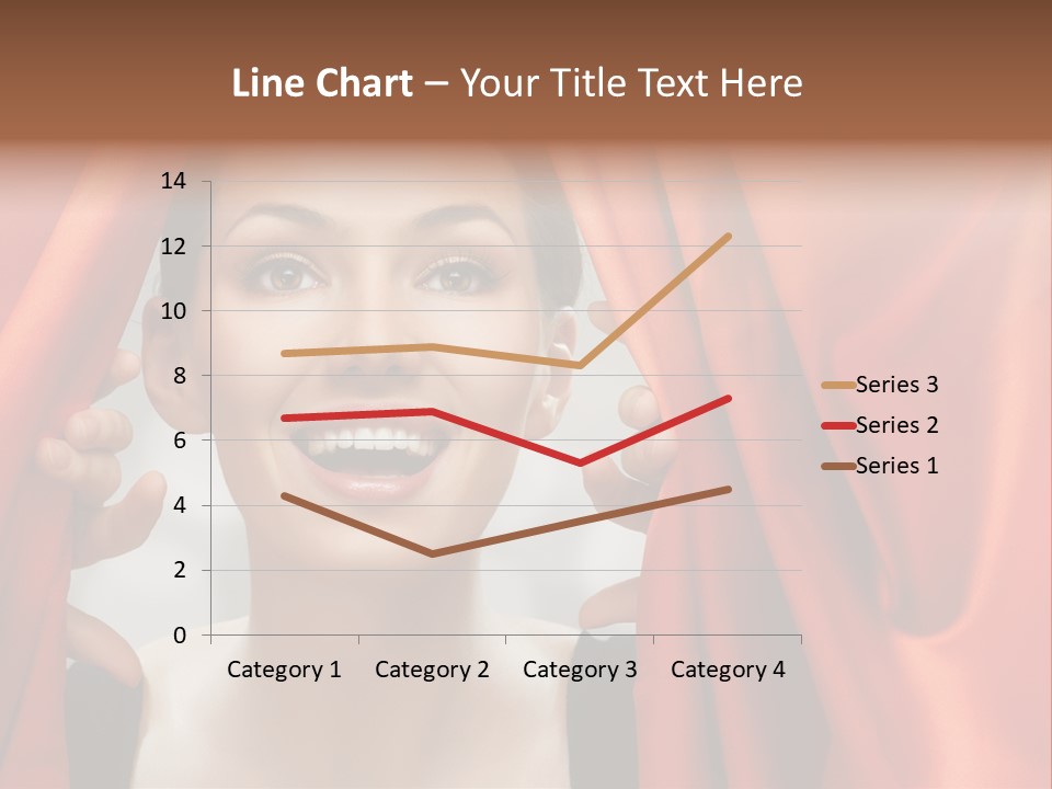 Bokeh Caucasian Friendship PowerPoint Template