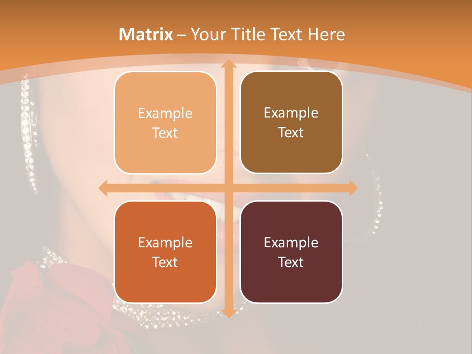 One Celebration Woman PowerPoint Template