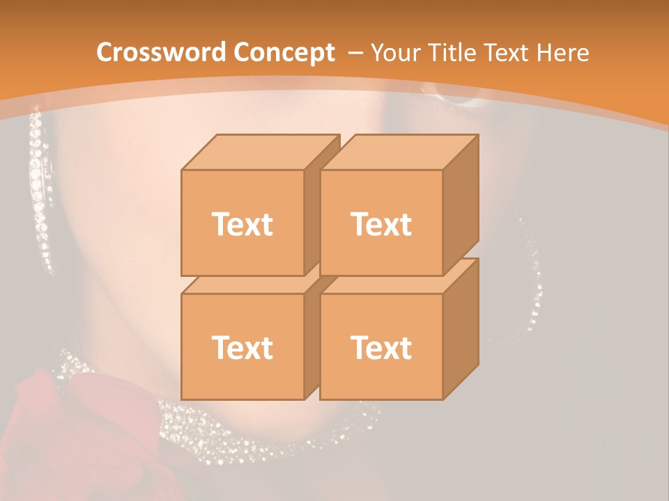 One Celebration Woman PowerPoint Template