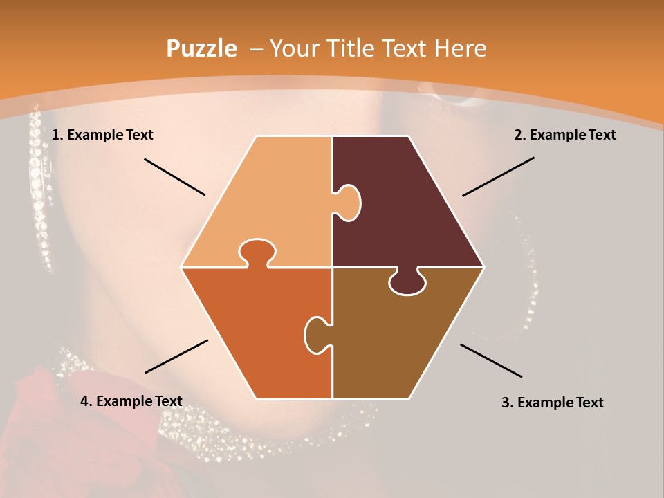 One Celebration Woman PowerPoint Template