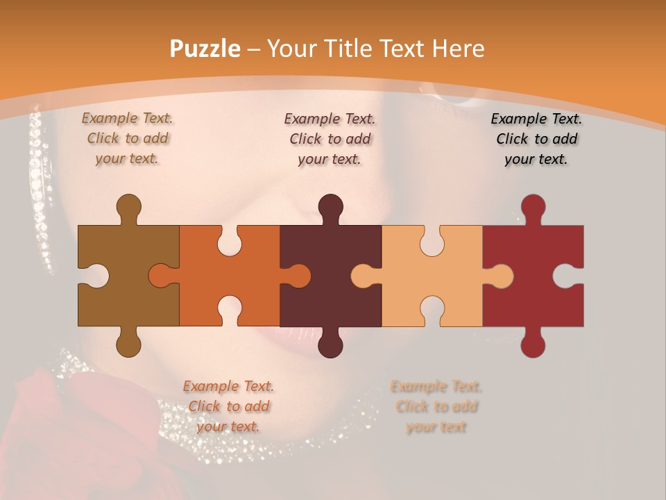 One Celebration Woman PowerPoint Template