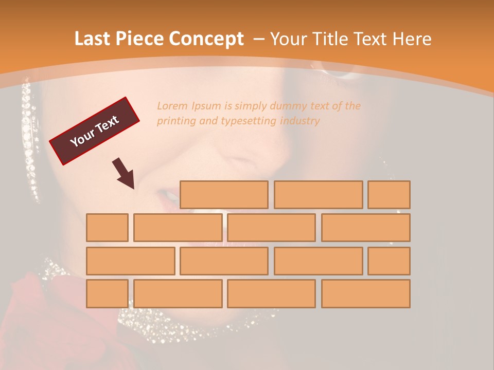 One Celebration Woman PowerPoint Template