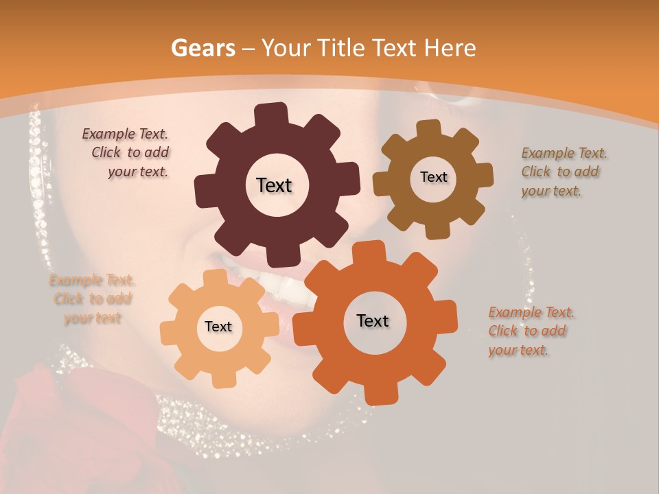 One Celebration Woman PowerPoint Template