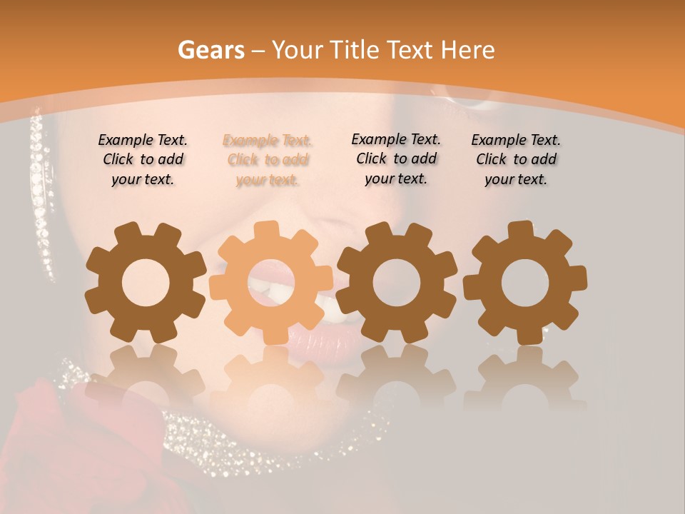 One Celebration Woman PowerPoint Template