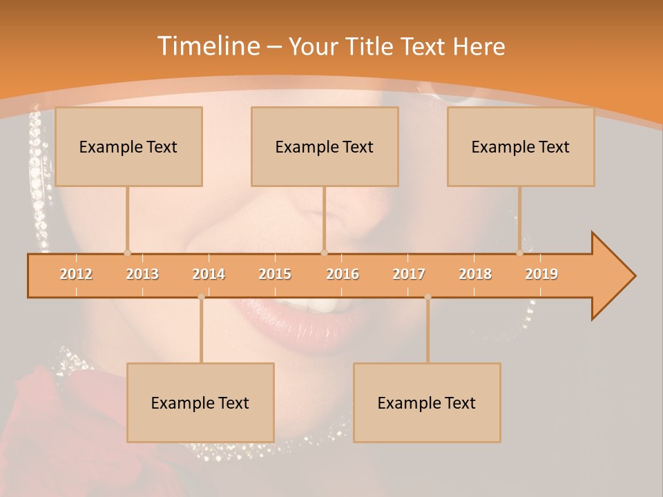 One Celebration Woman PowerPoint Template