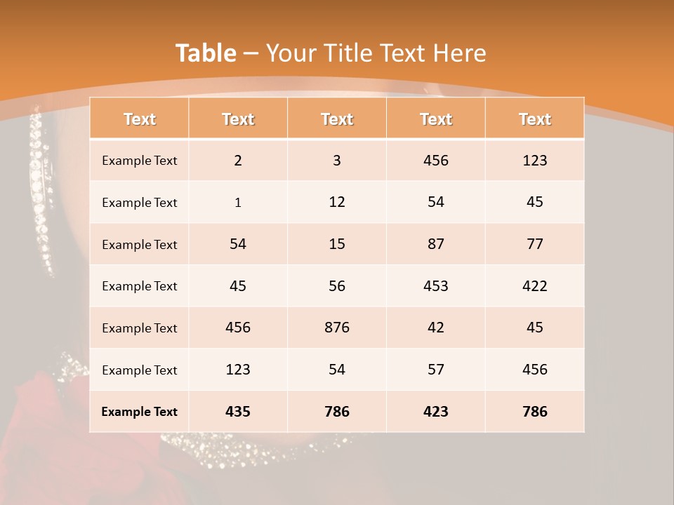 One Celebration Woman PowerPoint Template