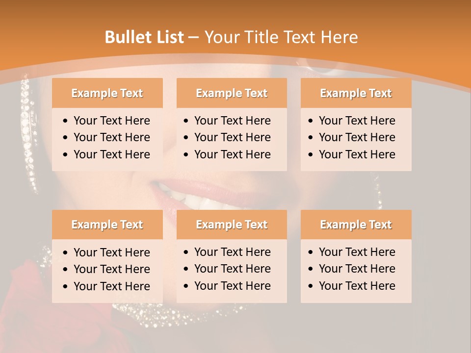 One Celebration Woman PowerPoint Template