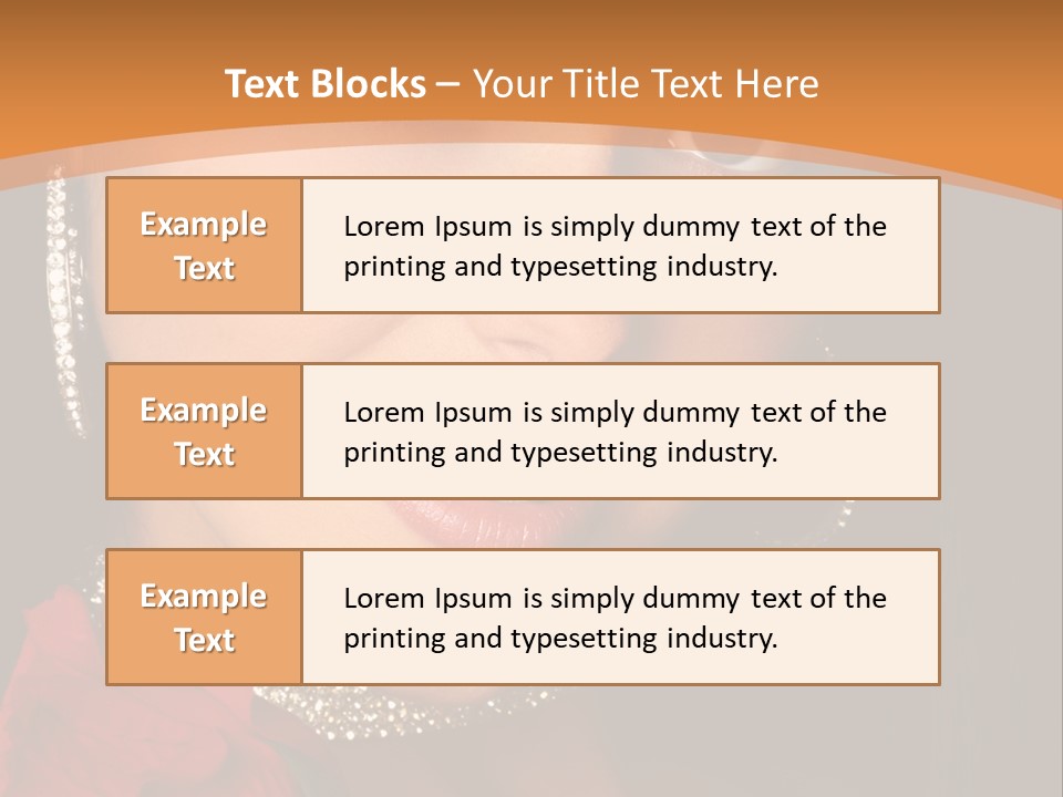 One Celebration Woman PowerPoint Template