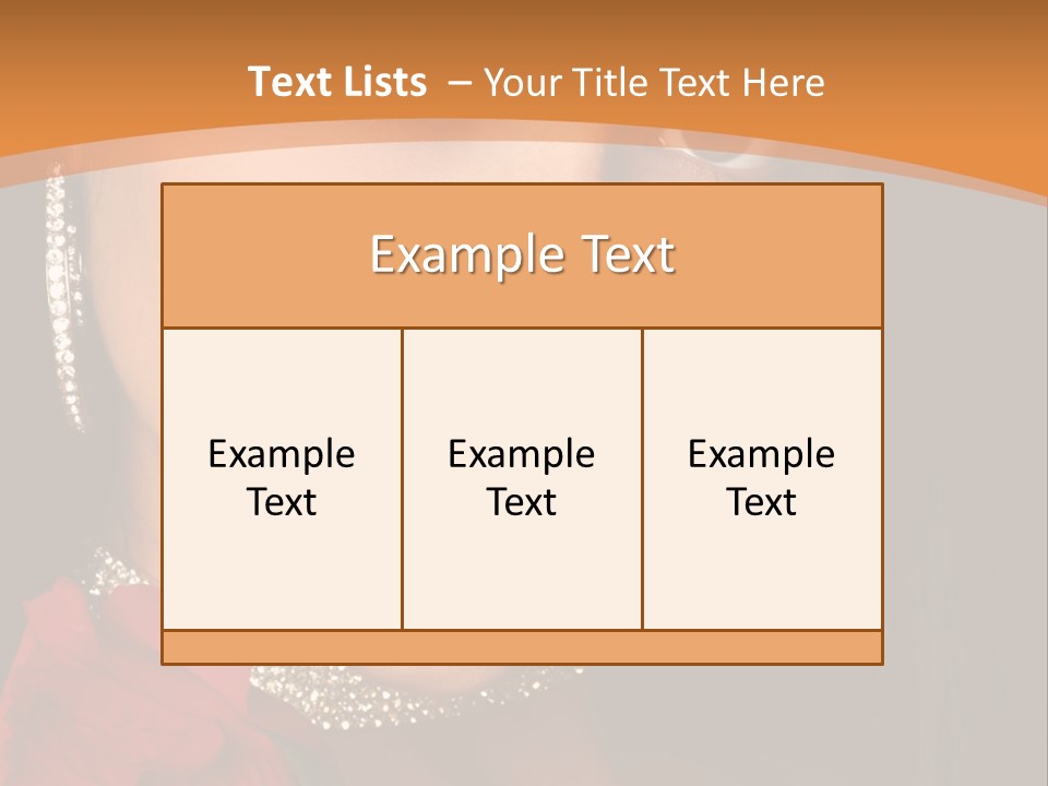One Celebration Woman PowerPoint Template