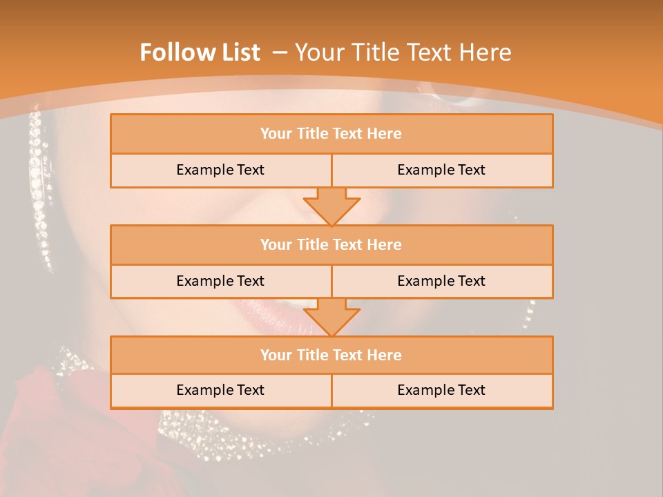 One Celebration Woman PowerPoint Template