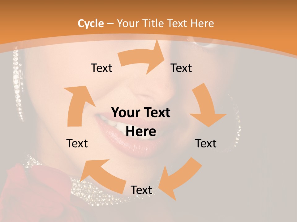 One Celebration Woman PowerPoint Template