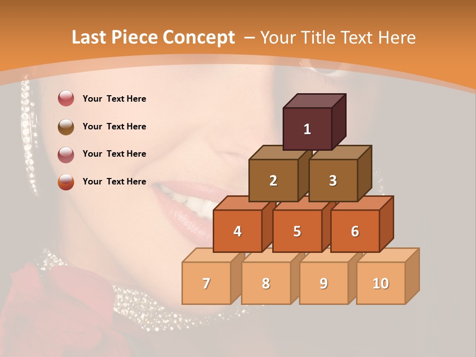 One Celebration Woman PowerPoint Template