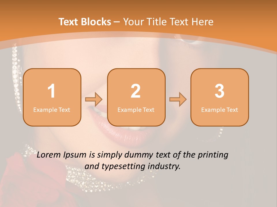 One Celebration Woman PowerPoint Template