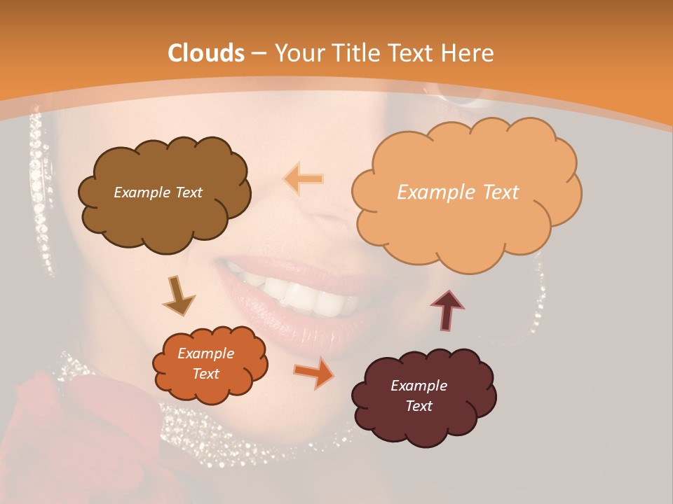 One Celebration Woman PowerPoint Template