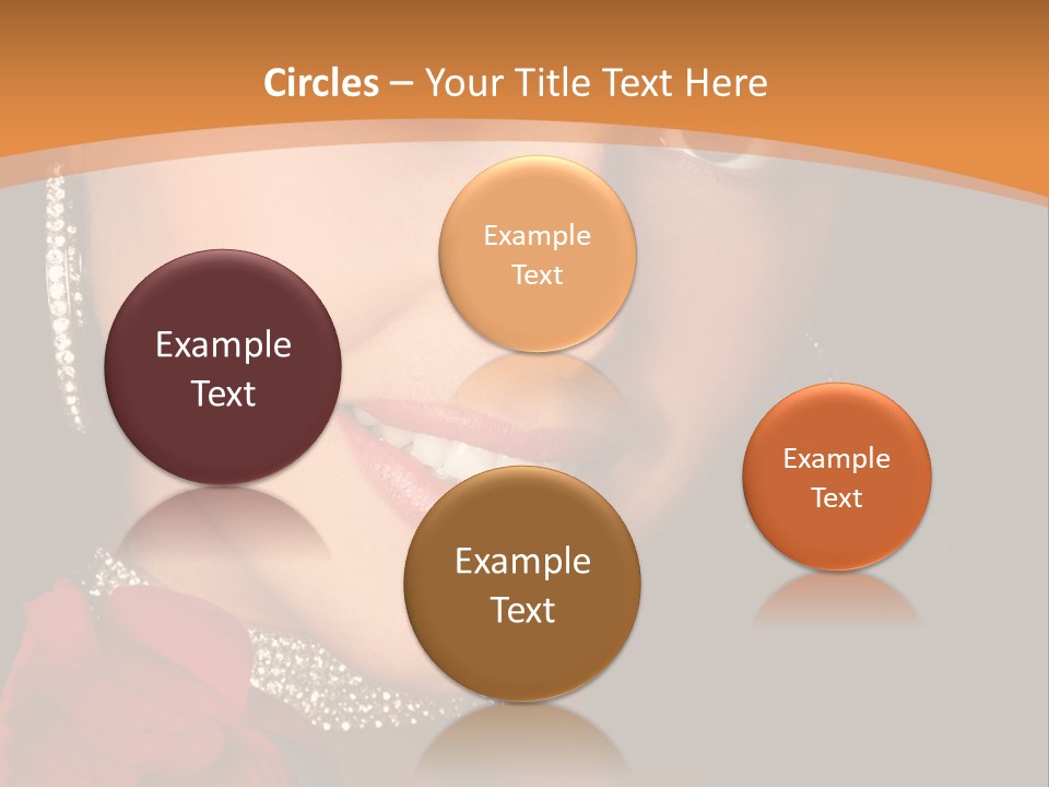 One Celebration Woman PowerPoint Template