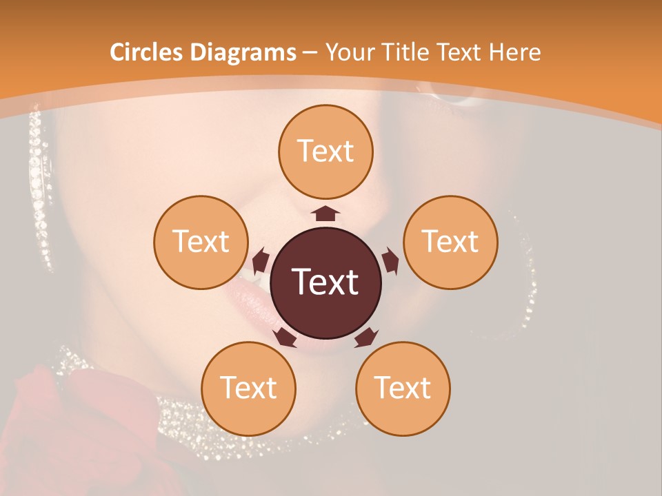 One Celebration Woman PowerPoint Template