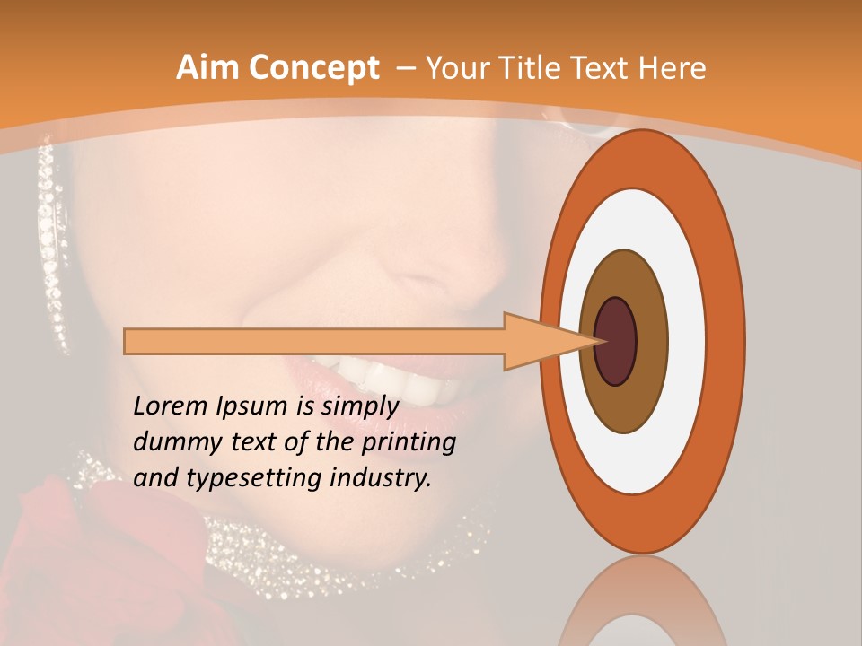 One Celebration Woman PowerPoint Template