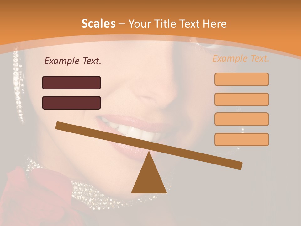 One Celebration Woman PowerPoint Template