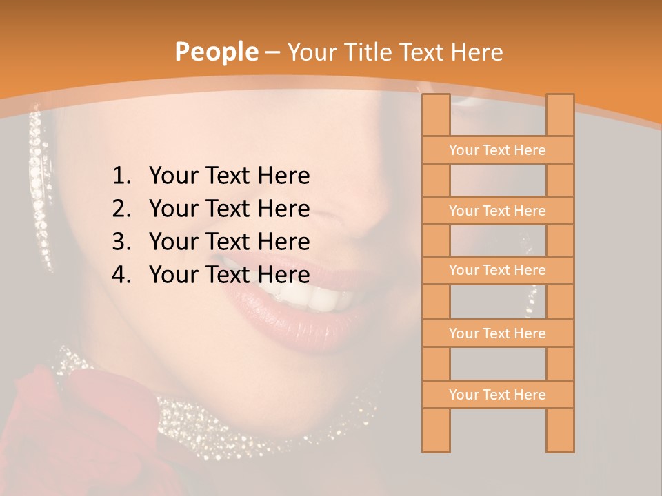 One Celebration Woman PowerPoint Template