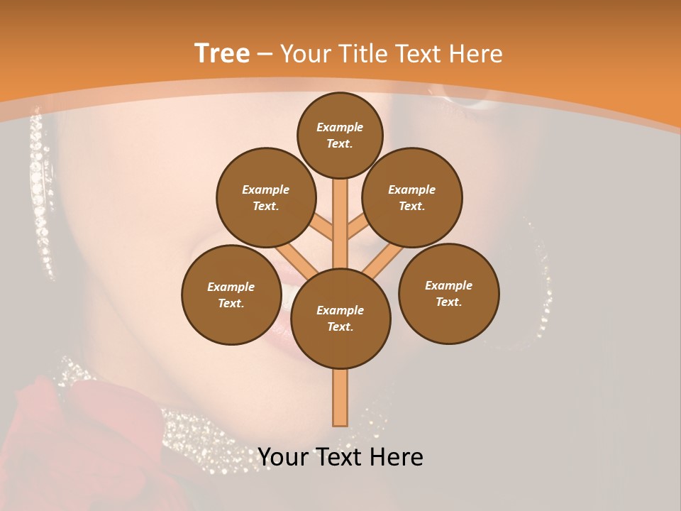 One Celebration Woman PowerPoint Template