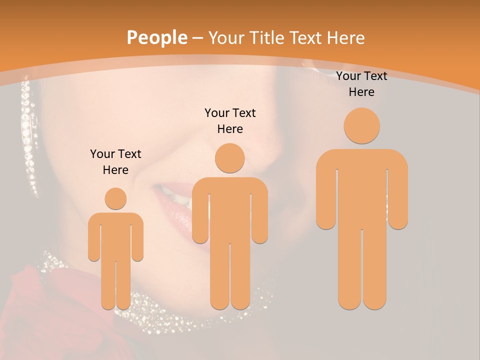 One Celebration Woman PowerPoint Template