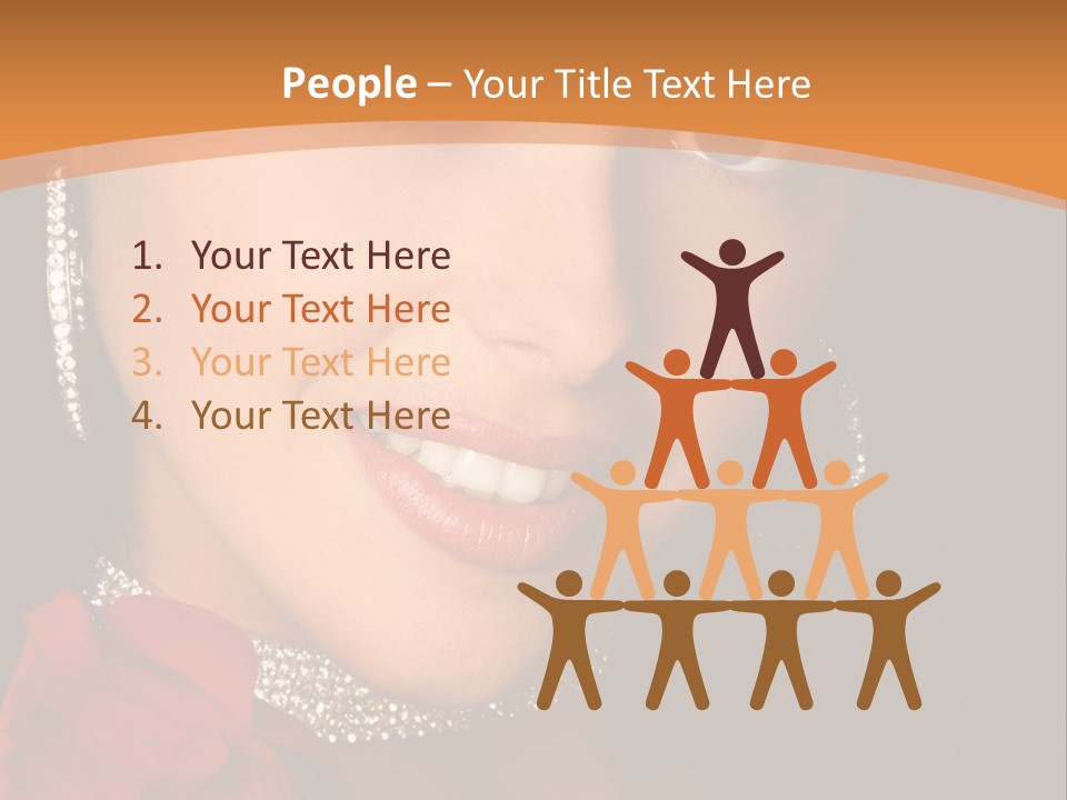 One Celebration Woman PowerPoint Template